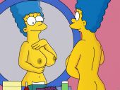 Nahá Marge Simpsonova. Fotka - 64
